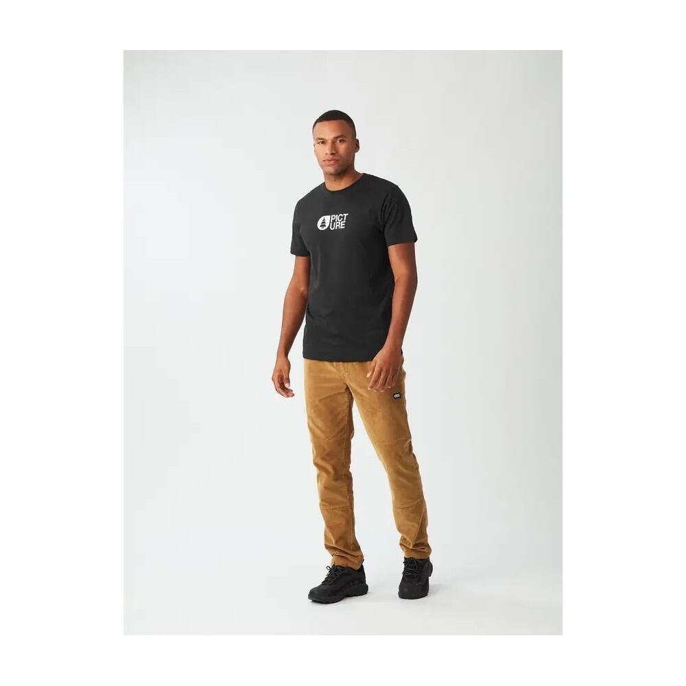 PICTURE T-shirt homme BASEMENT CLASSIC - BLACK 4/5