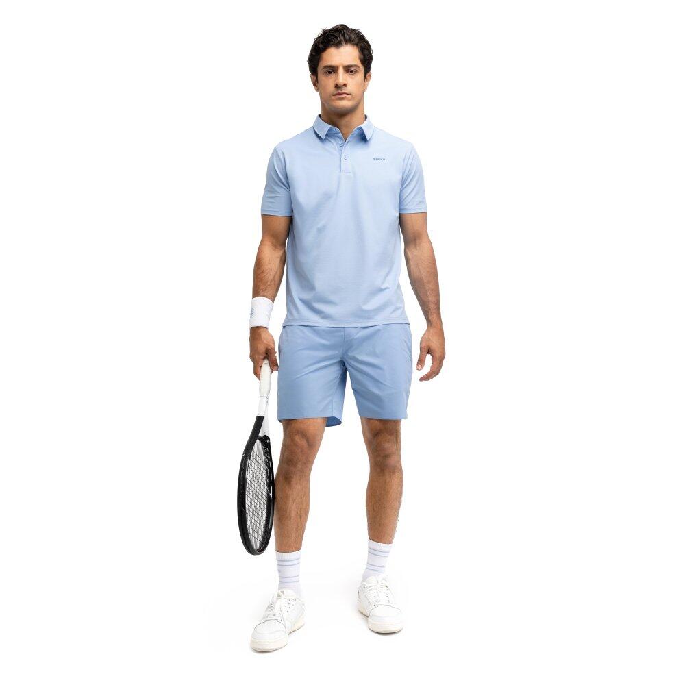 Pantalón corto tenis hombre Velozix Light Blue Azul 3/7