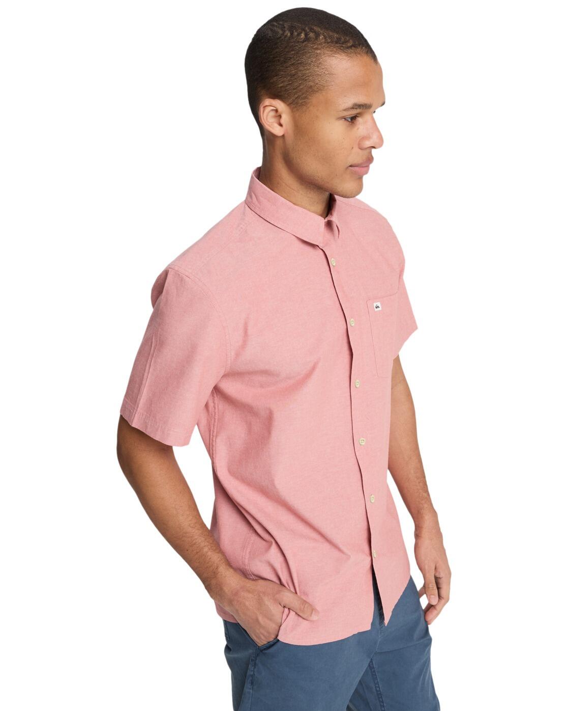 Chemise manches courtes DRUMFINS Rose Homme 2/4