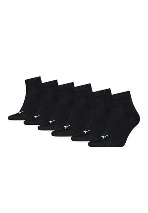 PUMA Unisex Quarter-Socken Damen Herren Füßlinge 6-er Pack