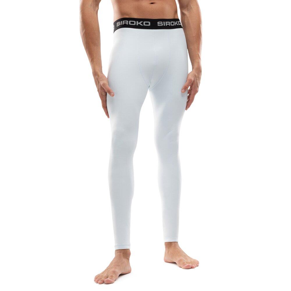 Men Winter sports thermal base layer pants Meiho Blue
