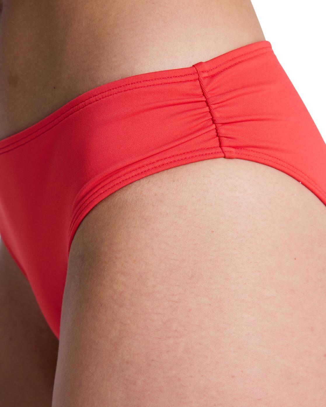 Hipster-Bikiniunterteil SOLID ESSENTIALS HIPSTER Rot Frauen 4/4