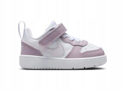 BUTY dziecięce NIKE COURT BOROUGH DV5458-134 dla dziewczynki różowe rzep 25