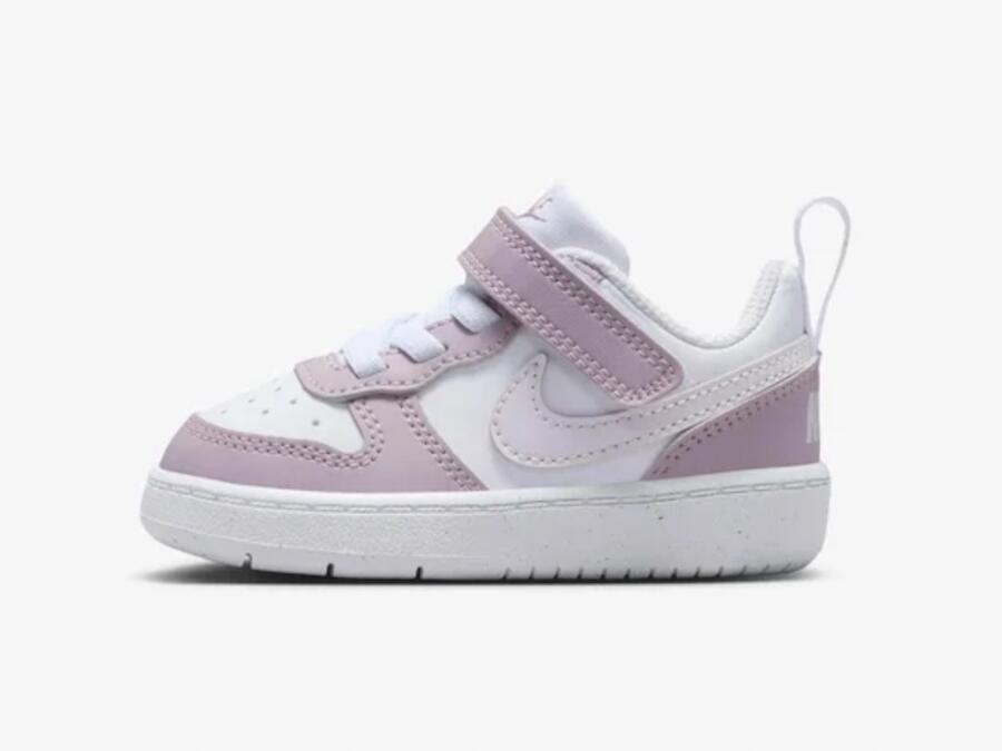 NIKE COURT BOROUGH Kinder-Sportschuhe mit Klettverschluss 3/4