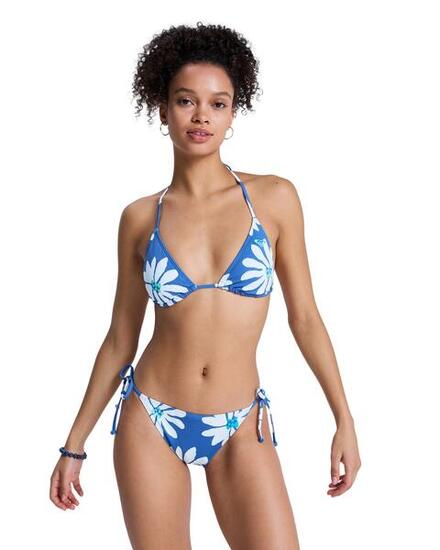 Ensemble de bikini Tiki Tri deux pièces PRINTED ESSENTIALS TS SET Bleu Femme