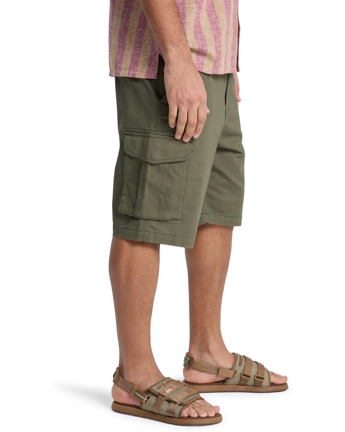 Short cargo MW CARGO Vert Homme 3/4