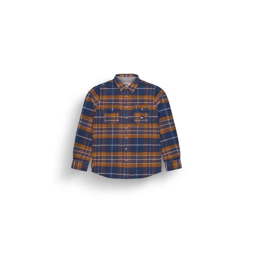 PICTURE Chemise à carreaux homme HILLSBORO - PATRIOT BLUE 3/7