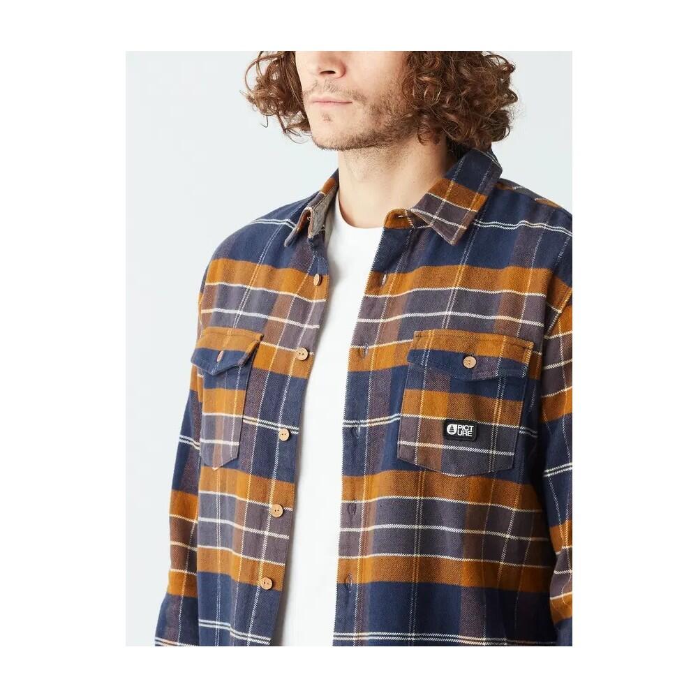 PICTURE Chemise à carreaux homme HILLSBORO - PATRIOT BLUE 6/7