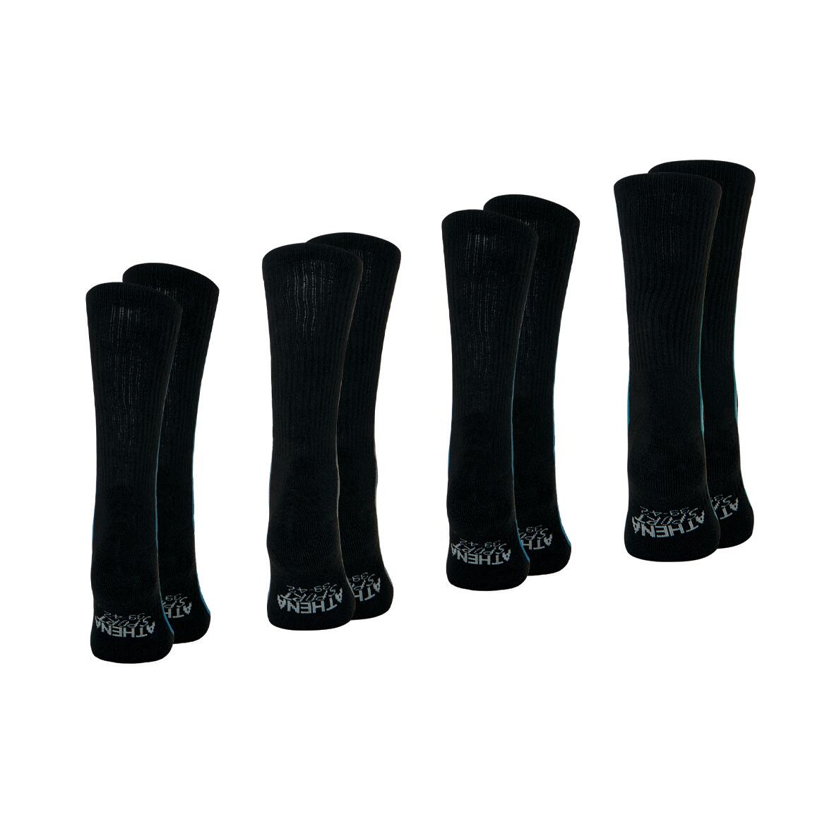 Lot de 4 mi-chaussettes homme Odor Control 3/4