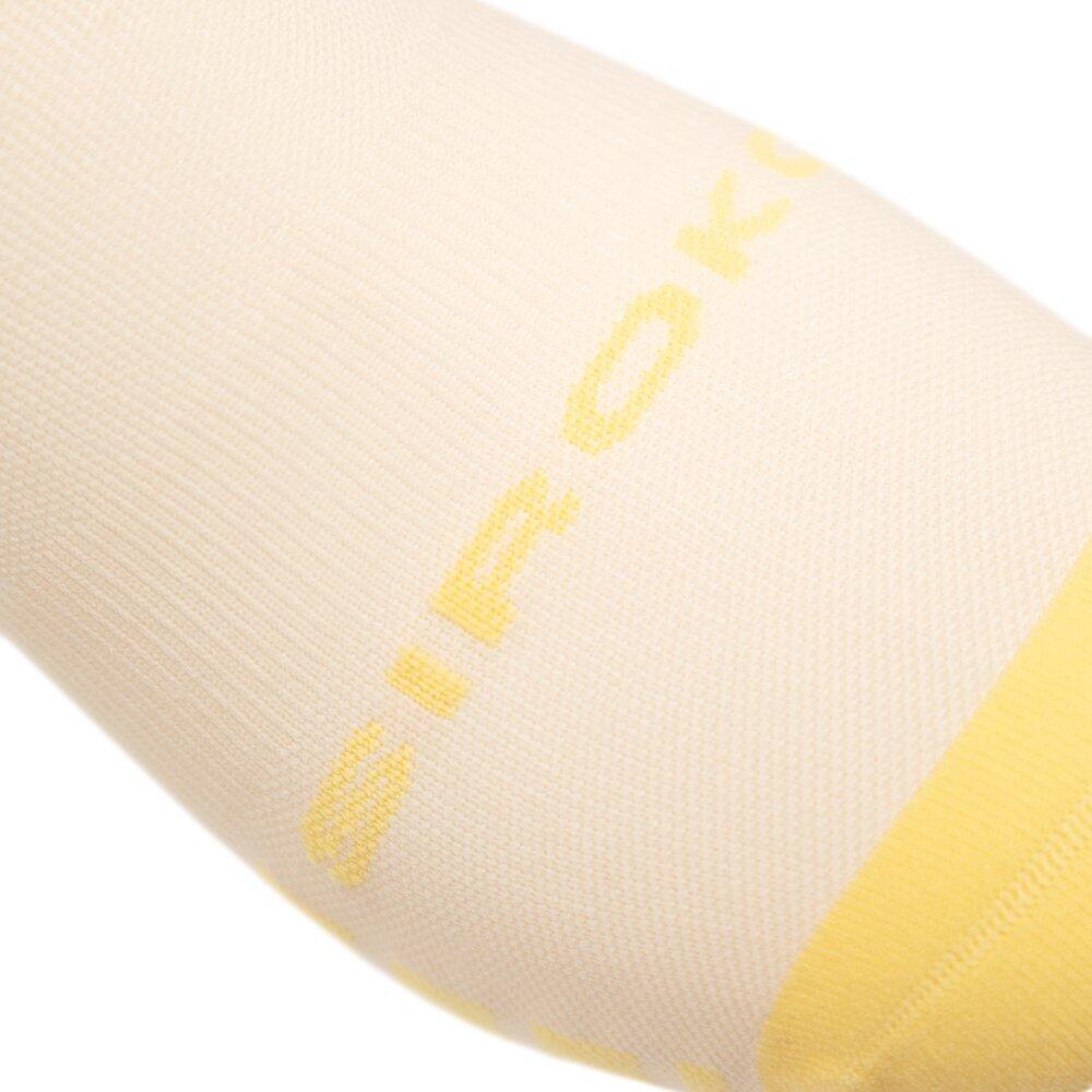 Chaussettes gravel Cyclisme Homme et Femme GS1 Light Yellow Jaune 3/7