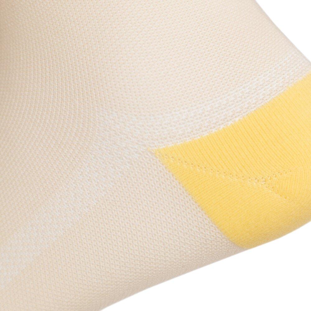 Chaussettes gravel Cyclisme Homme et Femme GS1 Light Yellow Jaune 5/7