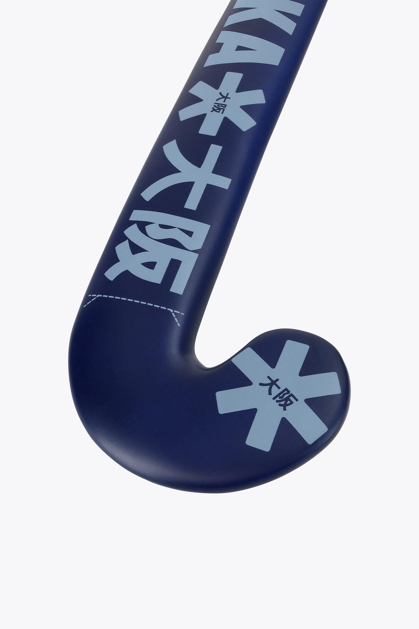 Crosse de hockey en salle Osaka Mid Bow WD | Bleu marine pivoine 3/6