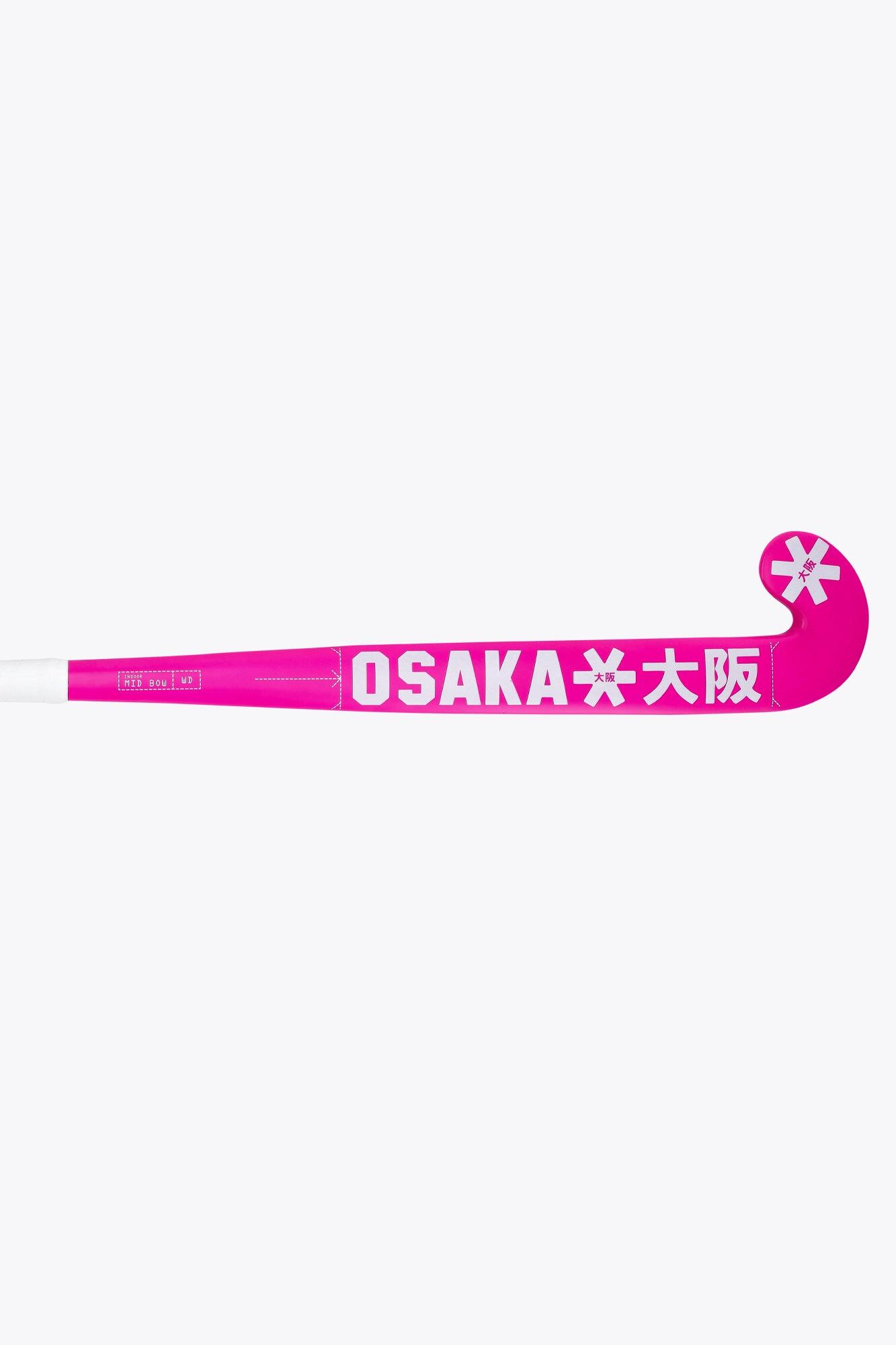 Crosse de hockey en salle Osaka Mid Bow WD | Fuchsia électrique 5/6
