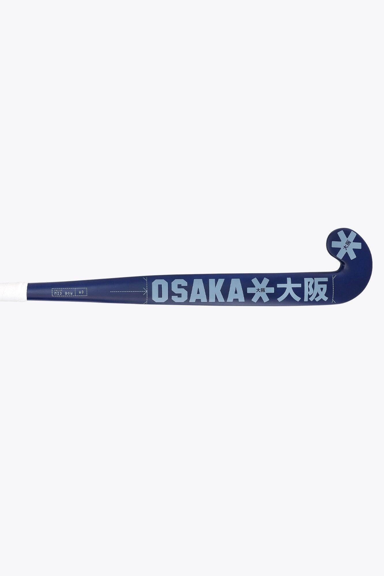 Crosse de hockey en salle Osaka Mid Bow WD | Bleu marine pivoine 5/6