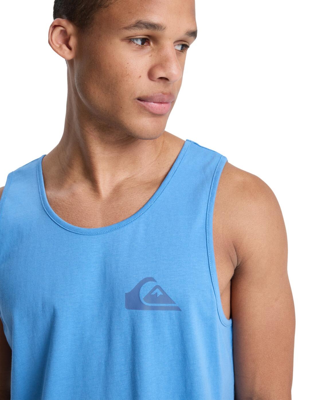 Débardeur EV COMP LOGO Bleu Homme 4/4