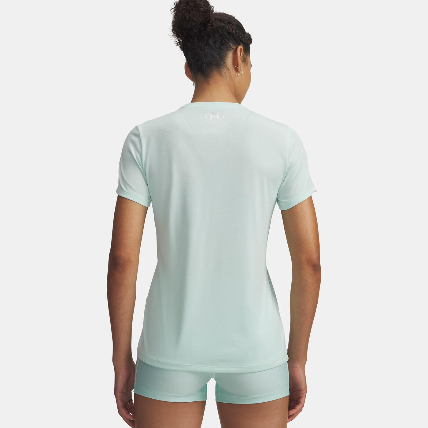 T-shirt UA Tech™ Twist pour femme Under Armour Vert menthe 2/3
