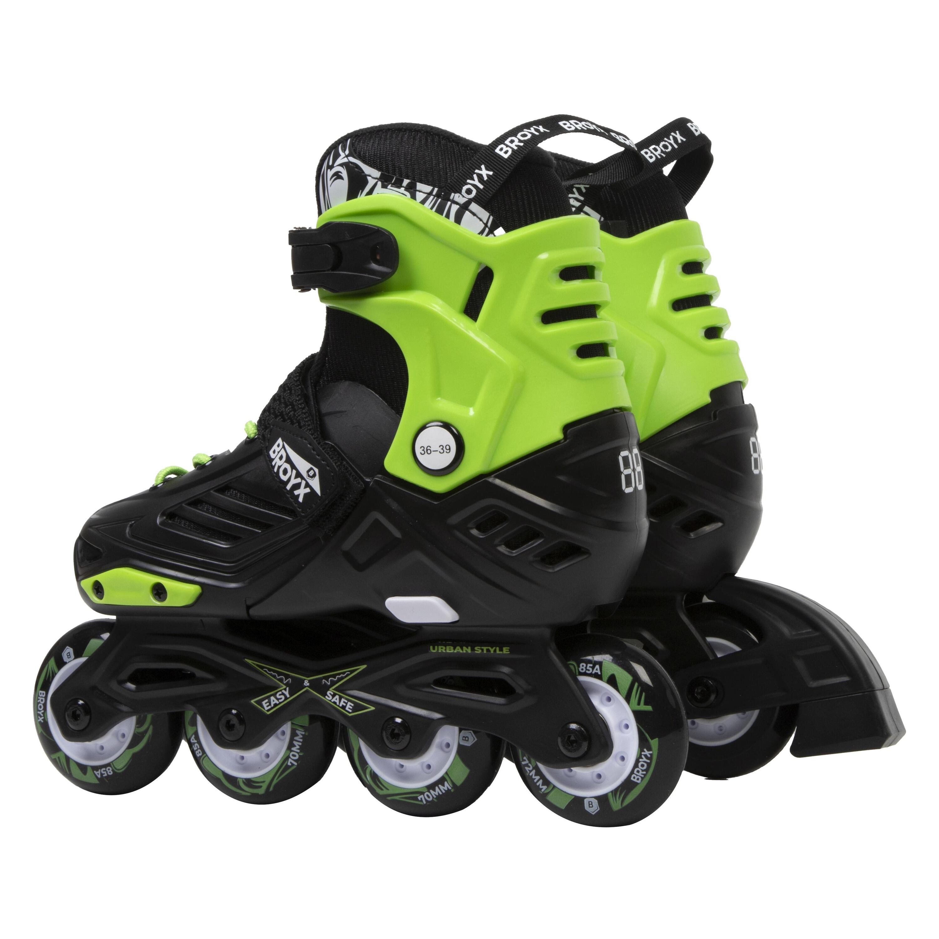 Second Life - Rolki freeride dla dzieci Broyx Urban 300 - Stan Doskonały 5/5