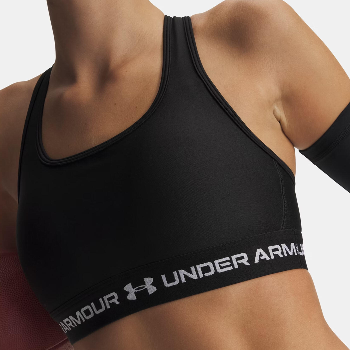 Under Armour® Sportbeha Met Kruisbandjes En Medium Support Ultimate Black 3/4