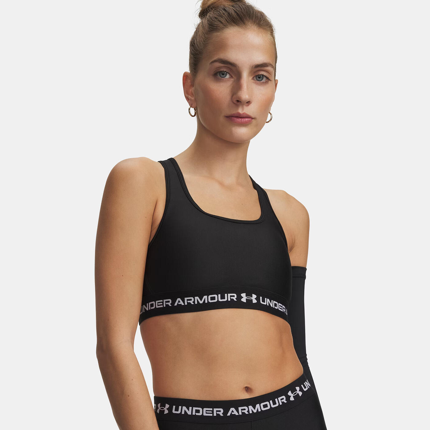 Bustieră sport Under Armour® cu bretele încrucișate și susținere medie Ultimate