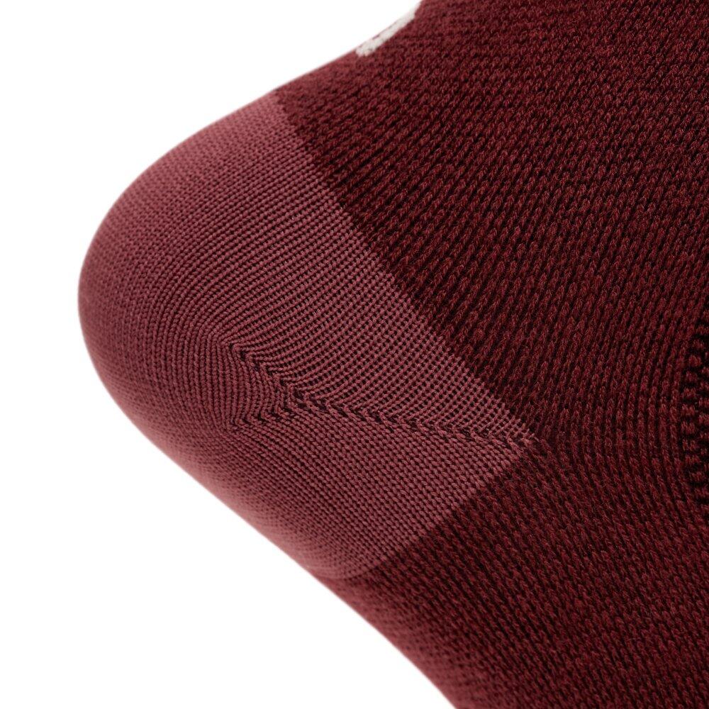 Chaussettes vélo avec laine mérinos Cyclisme Homme et Femme SRX Aravis Rouge 3/7