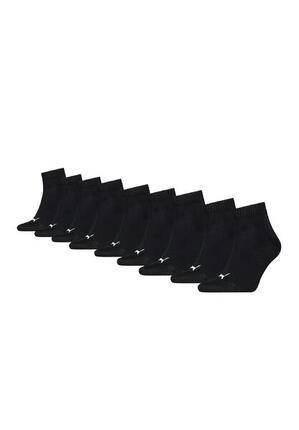 PUMA Unisex Quarter-Socken Damen Herren Füßlinge 9-er Pack