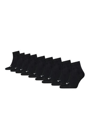 PUMA Unisex Quarter-Socken Damen Herren Füßlinge 9-er Pack