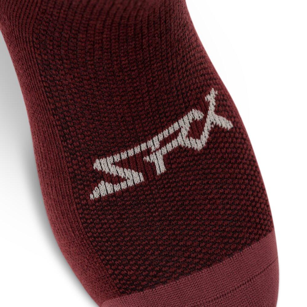 Chaussettes vélo avec laine mérinos Cyclisme Homme et Femme SRX Aravis Rouge 5/7