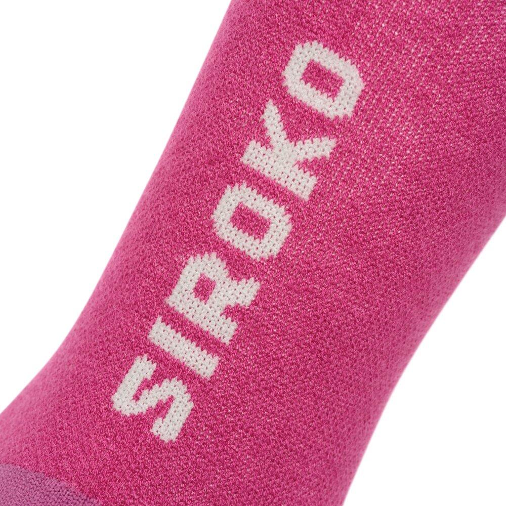 Calze da ciclismo con lana merino Uomo e donna SRX Sella Rosa 4/6