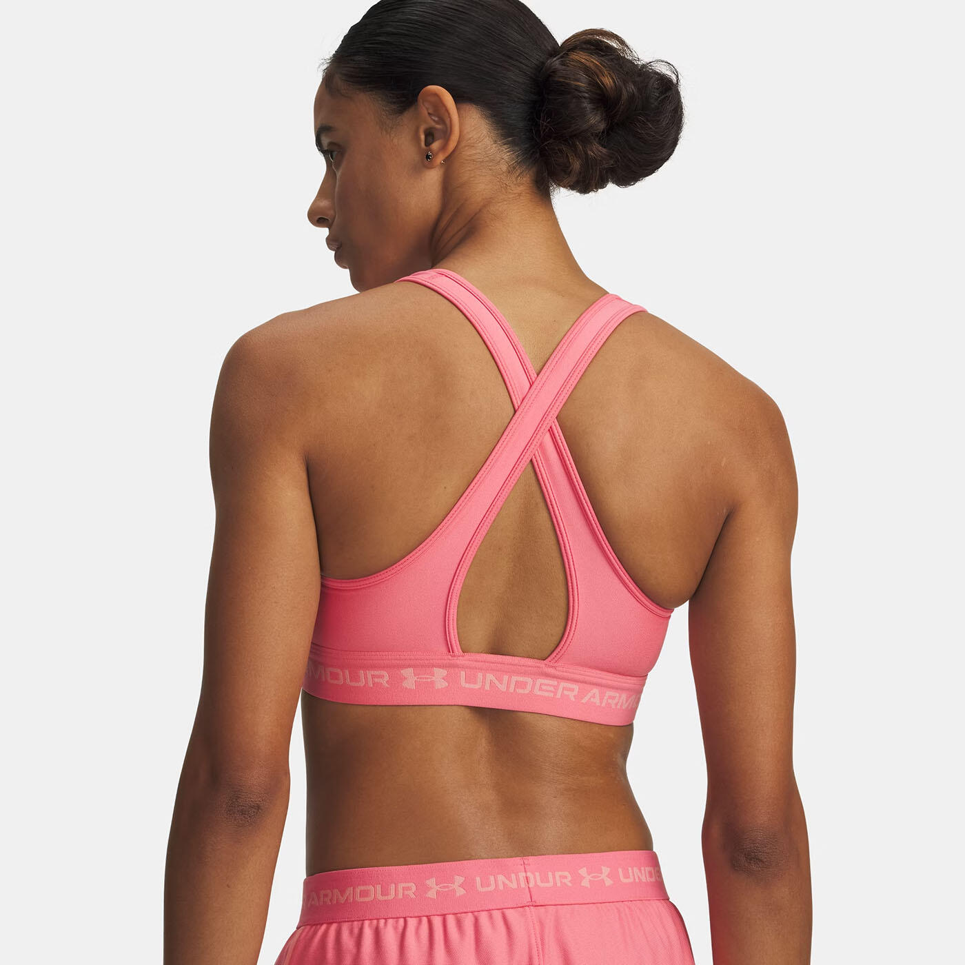 Under Armour® Sport-bh Mit Crossback Und Mittlerem Halt Soft Pink 2/3