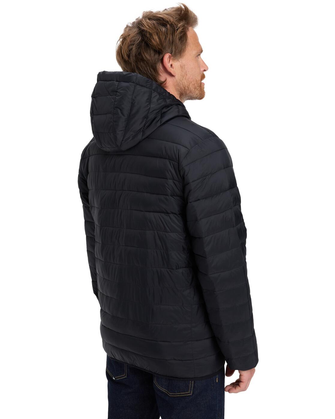 Chaqueta aislante con capucha SCALY HOOD Negro Hombre 2/4