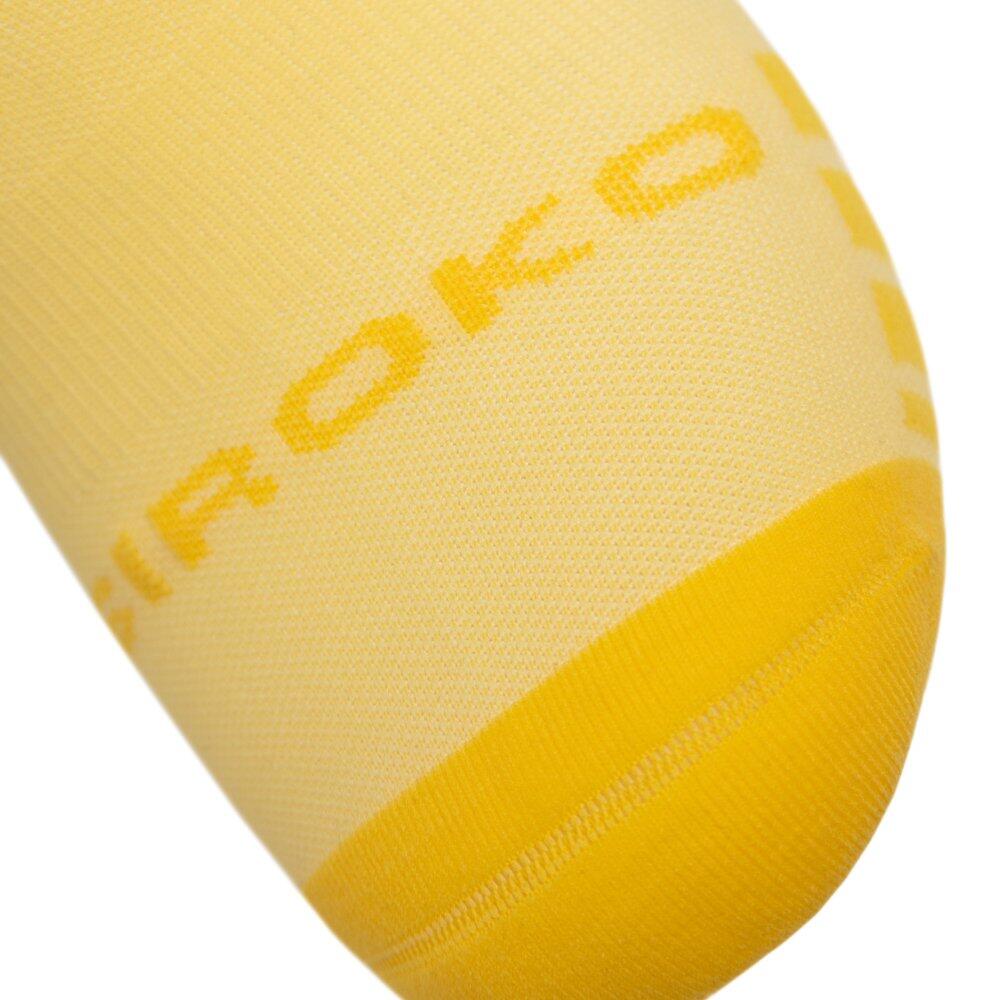 Herren und Damen Radsport Gravel-Socken GS1 Yellow Gelb 3/7