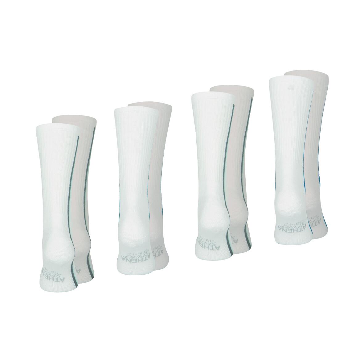 Lot de 4 mi-chaussettes homme Odor Control 3/4