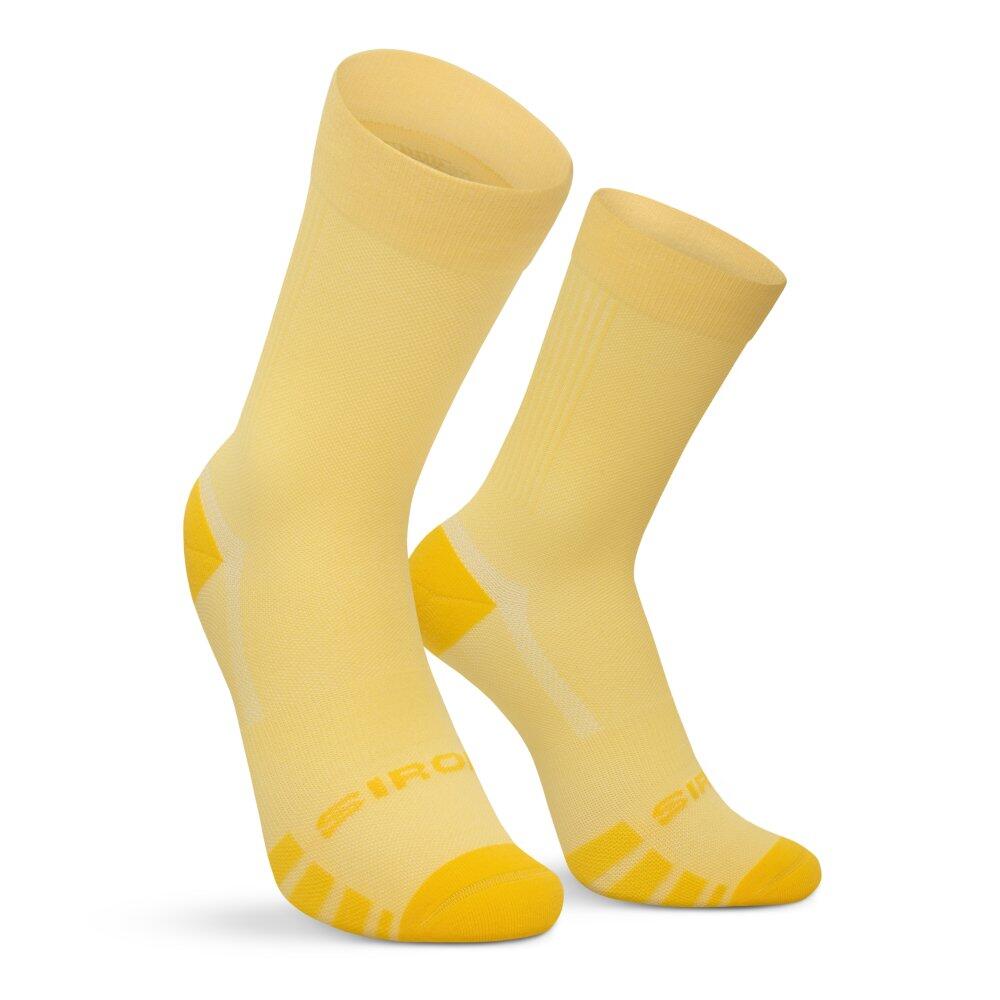 Men & Women Cycling Gravel socks GS1 Yellow Yellow