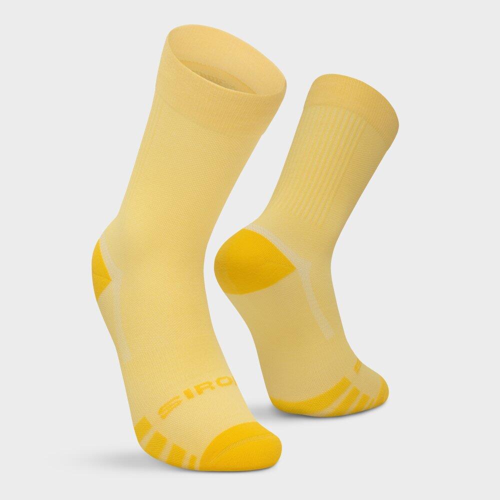 Herren und Damen Radsport Gravel-Socken GS1 Yellow Gelb 6/7