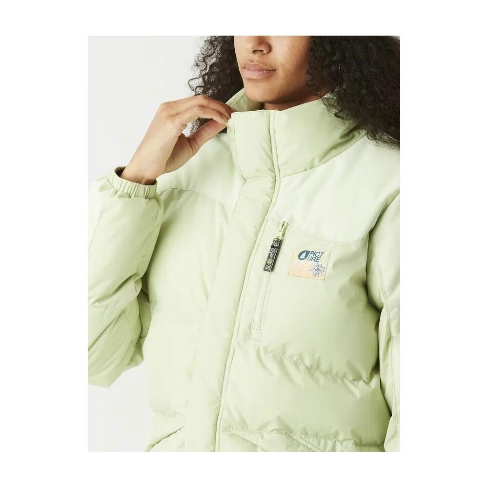 PICTURE Doudoune imperméable femme ZONK - TENDER GREEN 6/7