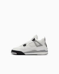 Nike Air Jordan 4 retro OG scarpe bambino bianco