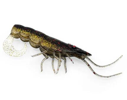 Softbait - CHASEBAITS – Curly Prawn (Jelly Prawn, 9 cm)