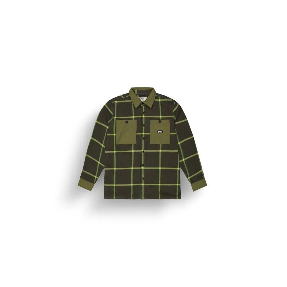 PICTURE Chemise à carreaux homme RELOWA - TOBACCO 3/6