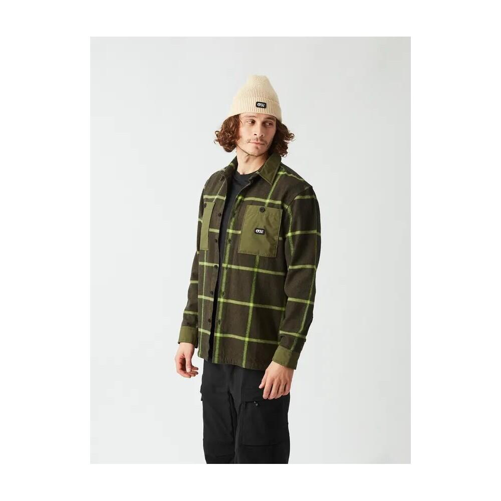 PICTURE Chemise à carreaux homme RELOWA - TOBACCO 2/6