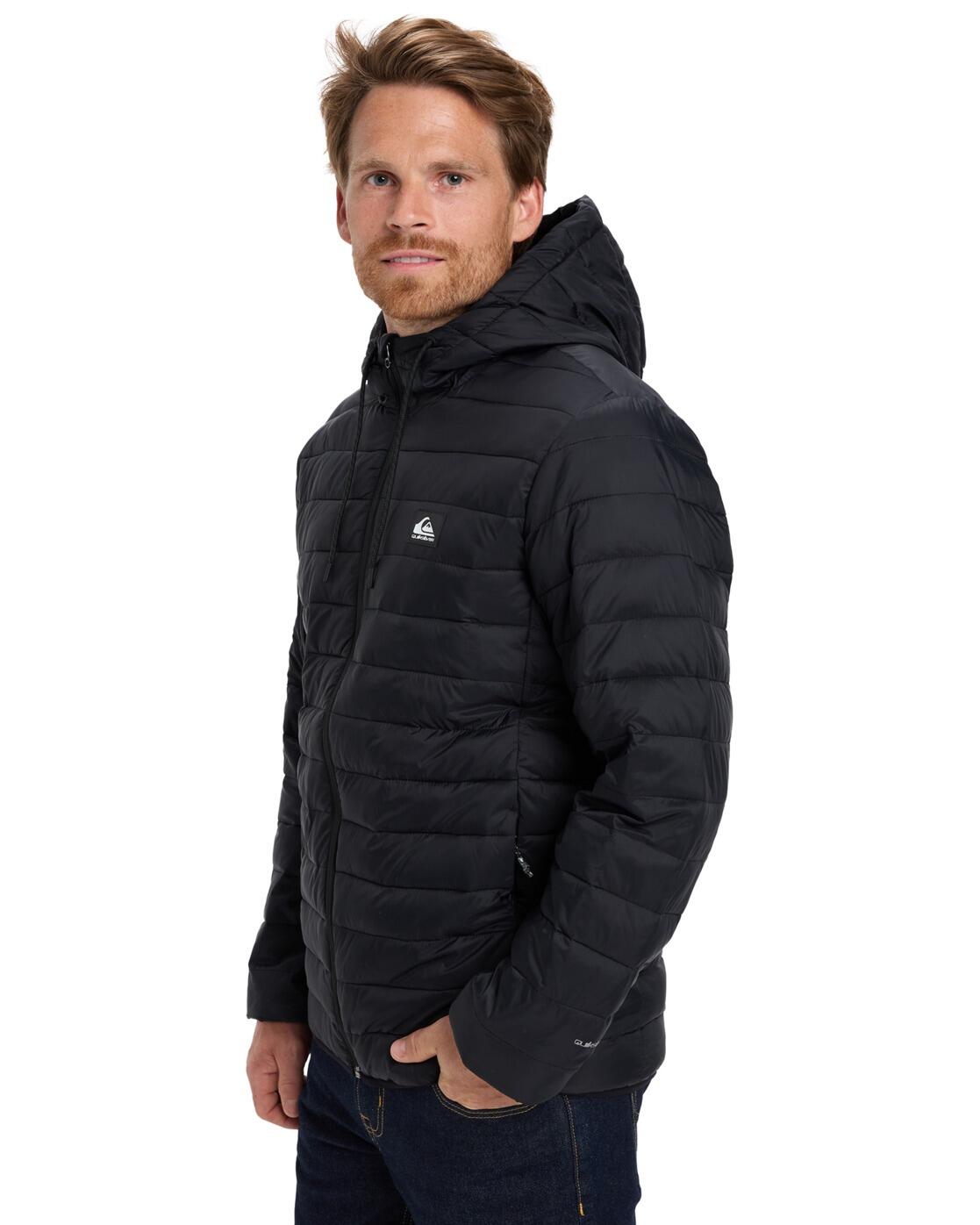 Chaqueta aislante con capucha SCALY HOOD Negro Hombre 4/4