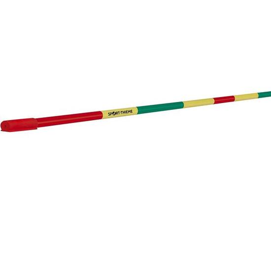 Hochsprunglatte Take Off Leichtathletik Unisex Grün-Gelb-Rot