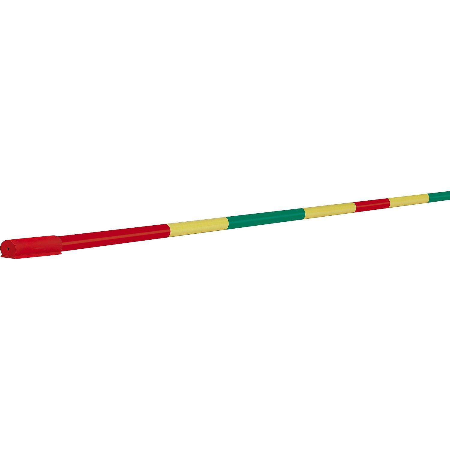 Hochsprunglatte Take Off Leichtathletik Unisex Grün-Gelb-Rot 2/2