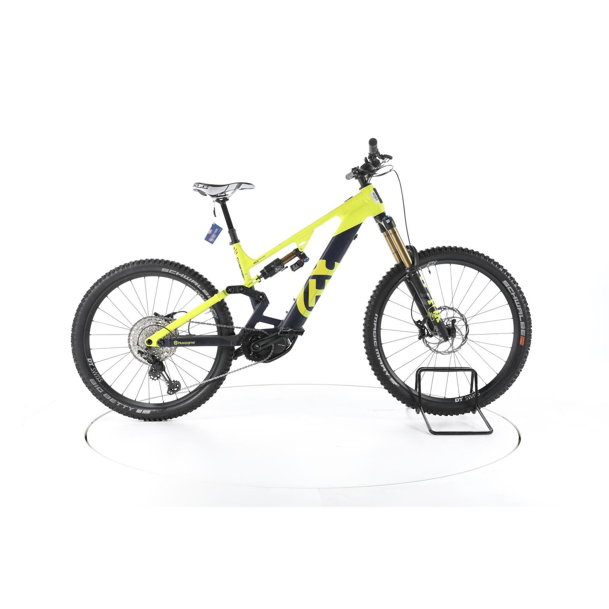 Husqvarna E-bicycles - Reconditionné - Husqvarna E-bicycles Hard Cross Hc5 Vélo Électrique - Très Bon - Vélo Tout Terrain - Jaune - 46 L/xl - Decathlon