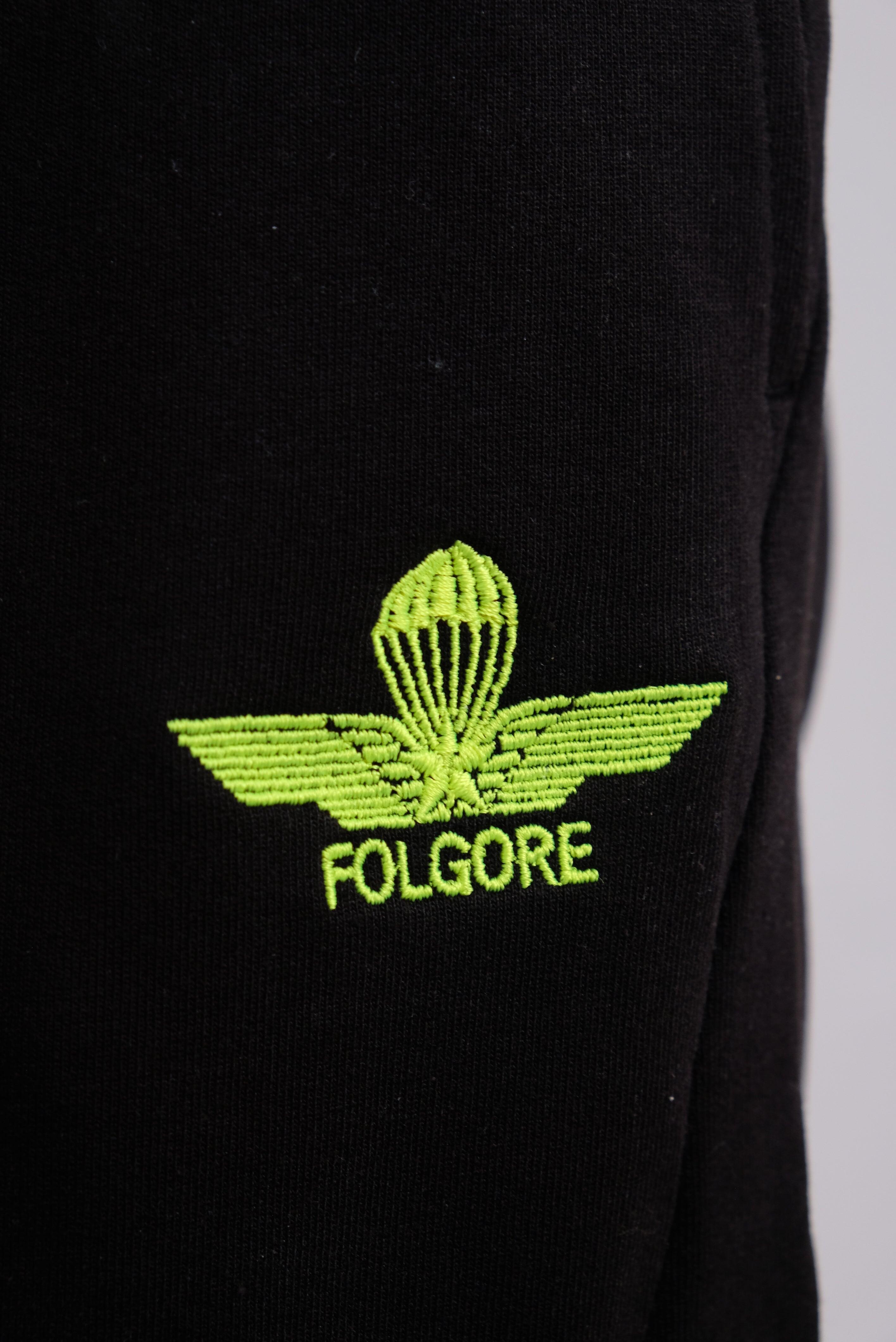Tuta Esercito ginnastica nera uomo 5/5