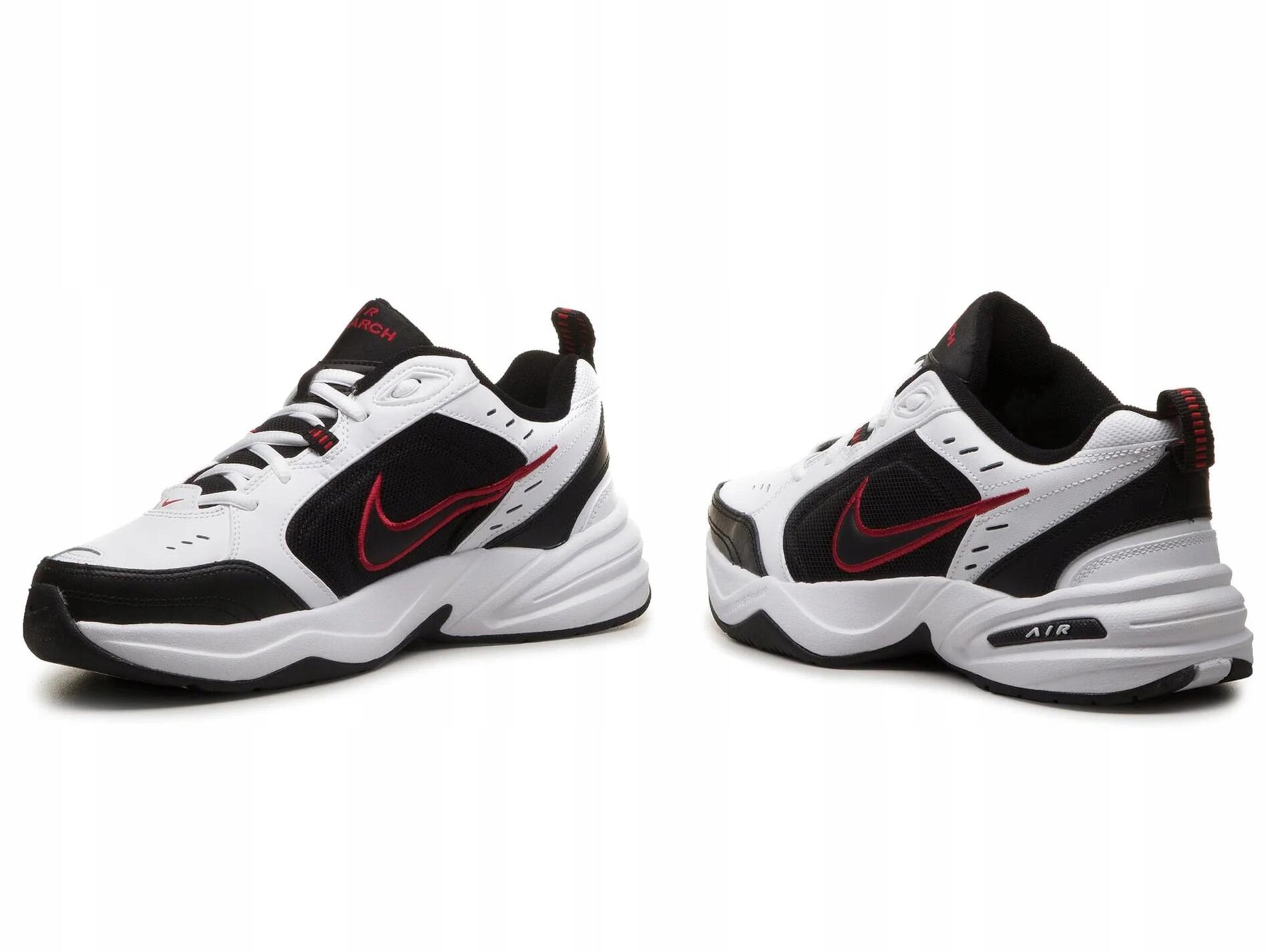 Fitness et entraînement cardio pour hommes Nike Air Monarch IV blanc. 2/5