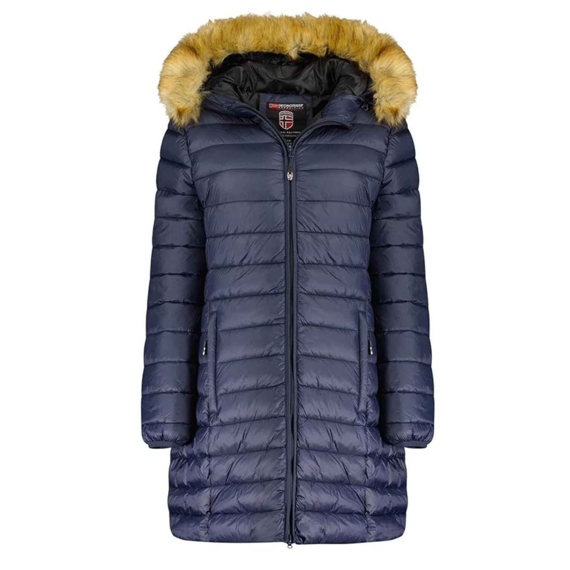 Geographical Norway - Veste De Randonnée Pour Femme Geo Norway Clara - Veste - Bleu - Decathlon