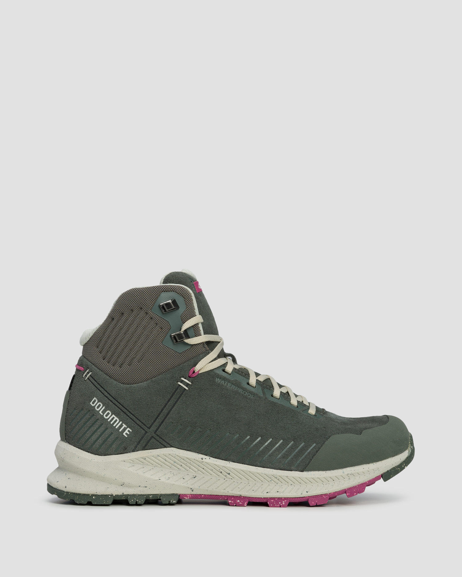 Buty damskie Dolomite CAREZZA LEATHER MID WP SILVER GREEN 2/7