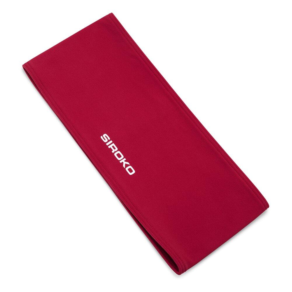 Kolarska opaska na głowę Siroko HB Thermal Burgundy