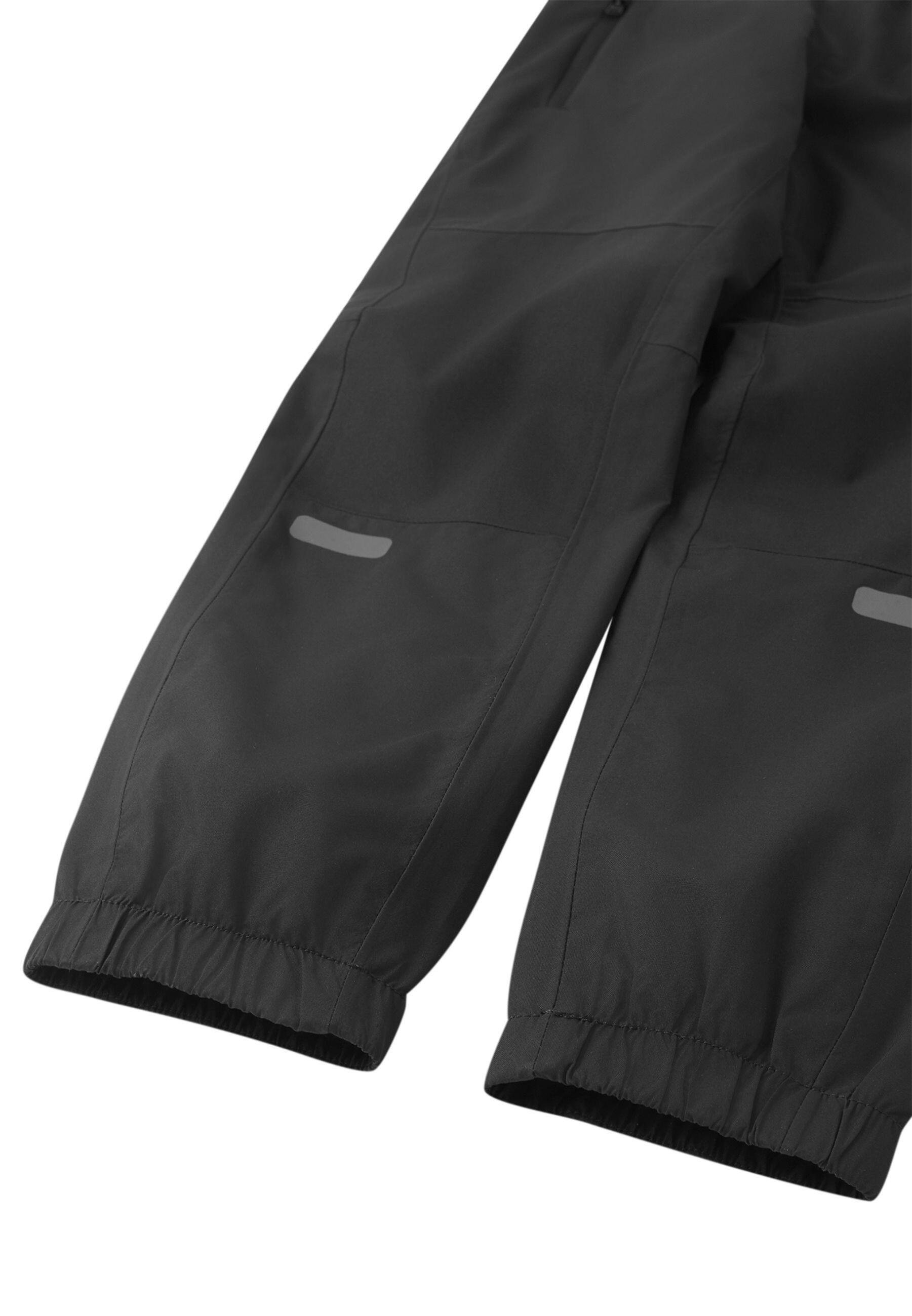 Pantaloni da pioggia per bambini tec Intona neri 4/6