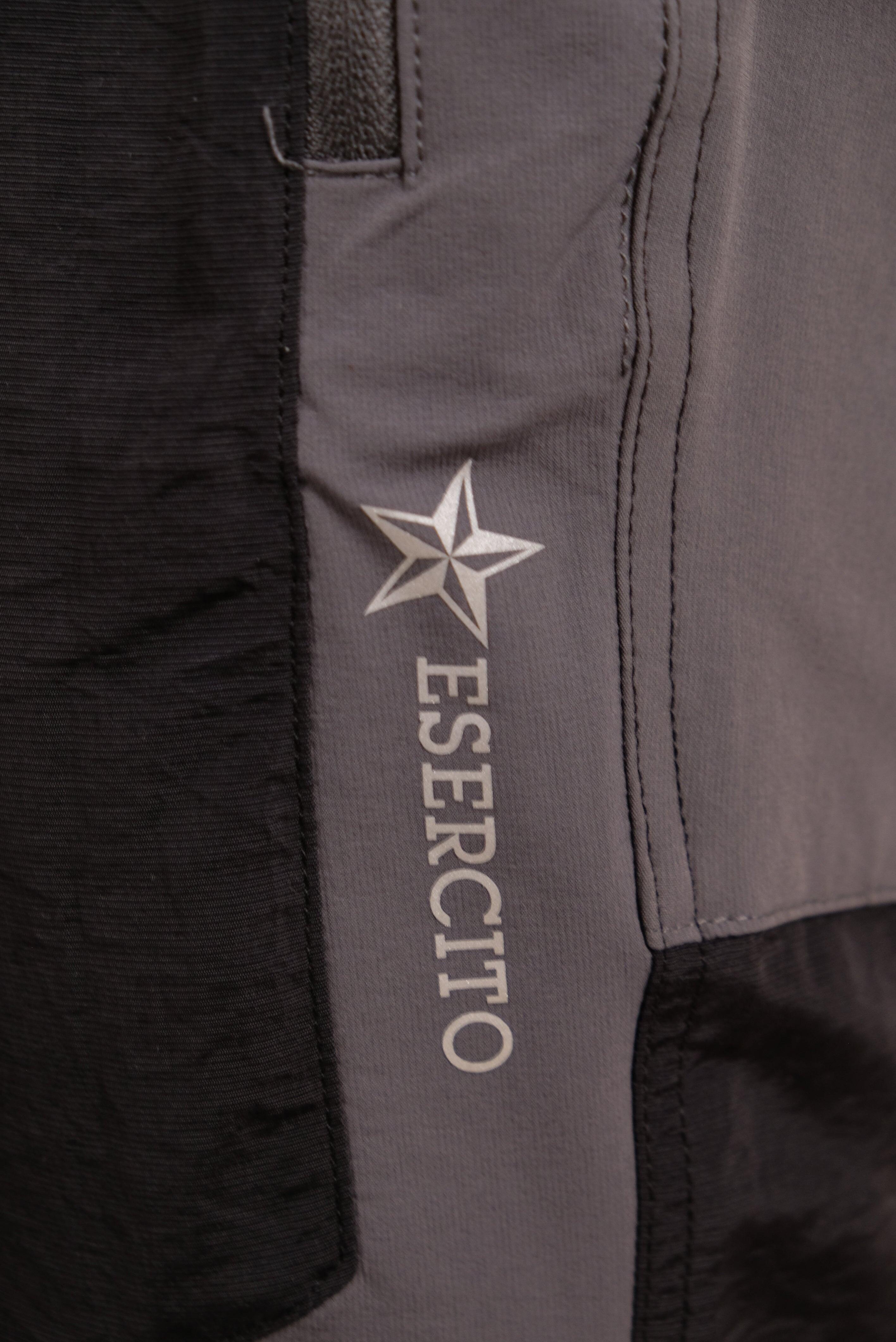 Pantaloni Esercito Trekking neri uomo 3/4